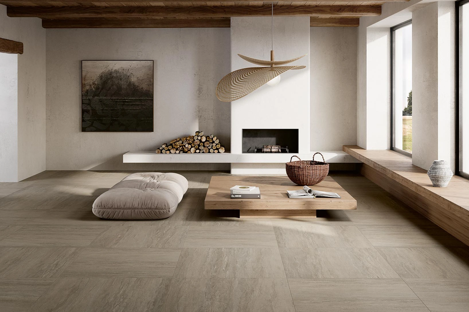 Piastrelle-effetto-pietra_Ceramiche-Coem_Versatile_Vein-Argilla-906×906-1
